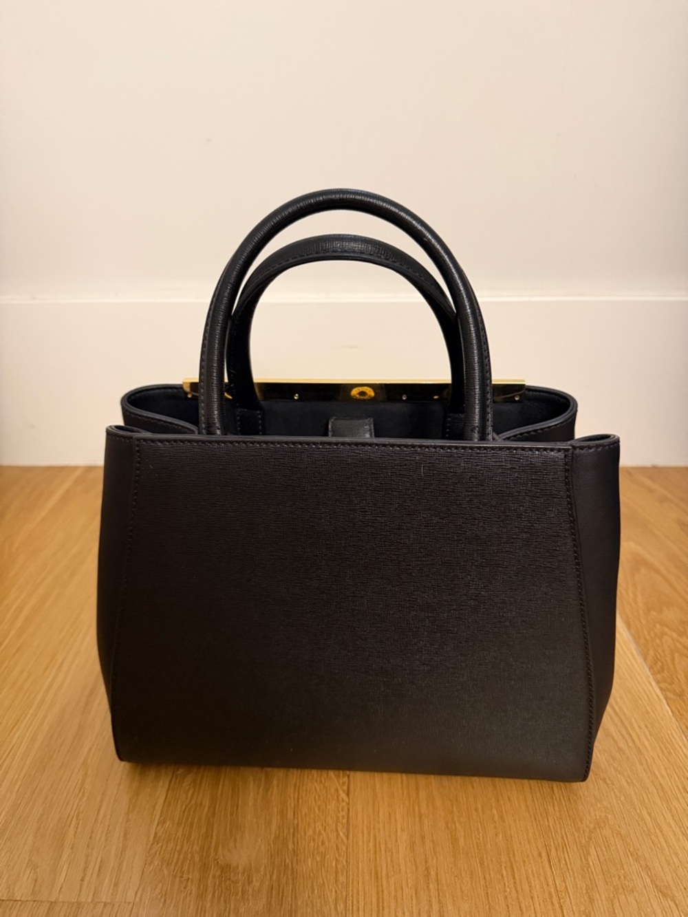 Fendi Black 2 Jours Shoulder Bag - Picture 3 of 7